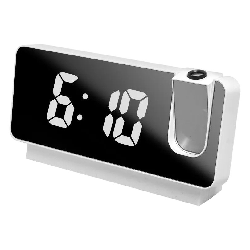 Amazon Projection Alarm Clock Smart Creative Multifunctional Luminous Clock Living Room Bedroom Projection Digital Clock