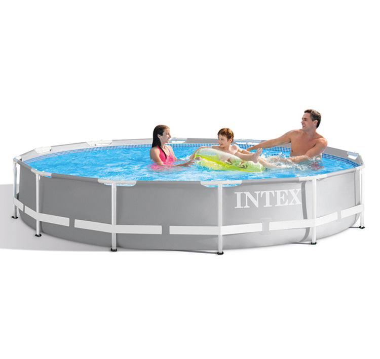 Picture of Original Genuine Intex Thickeneded Extra Large Adult Tube Rack Paddling Pool Family Bracket Kidsren's Swimming Pool 366*76