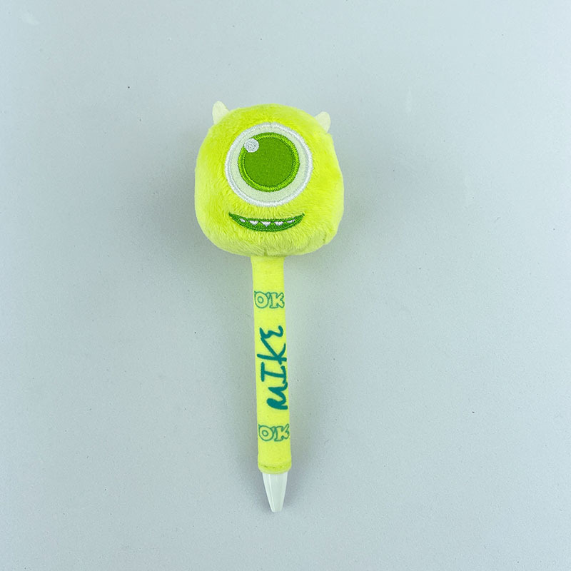 Picture of Toy Story Student Press Pen, Three-Eyed Dragon, Strawberry Bear Plush Pen, Office Writing Pen, Plush Creative Pen