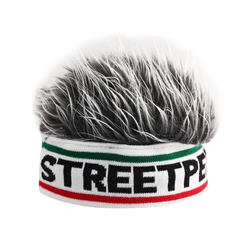Picture of Cross-Border Parent-Child Wig Hats, Landlord Hats, Men's Ins-Style Street Knit Hats, Hip-Hop Hats, Southeast Asia Cross-Border Hot Items