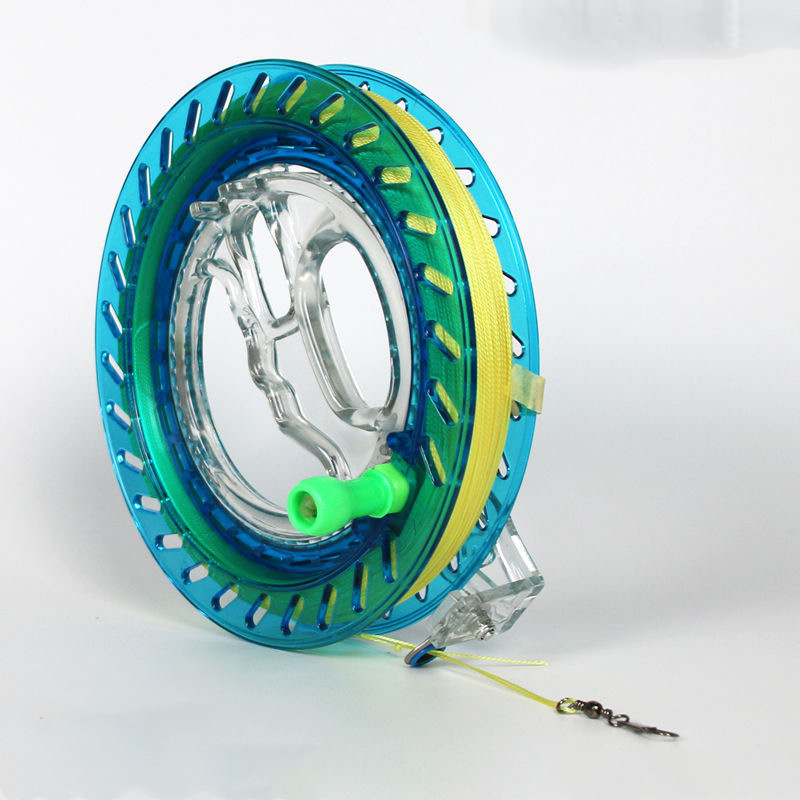 Picture of Kite Reel Crystal Reel Kite Line Wheel Hand-Held Reel Small Red Reel Line Board Flying Reel with Line Wholesale