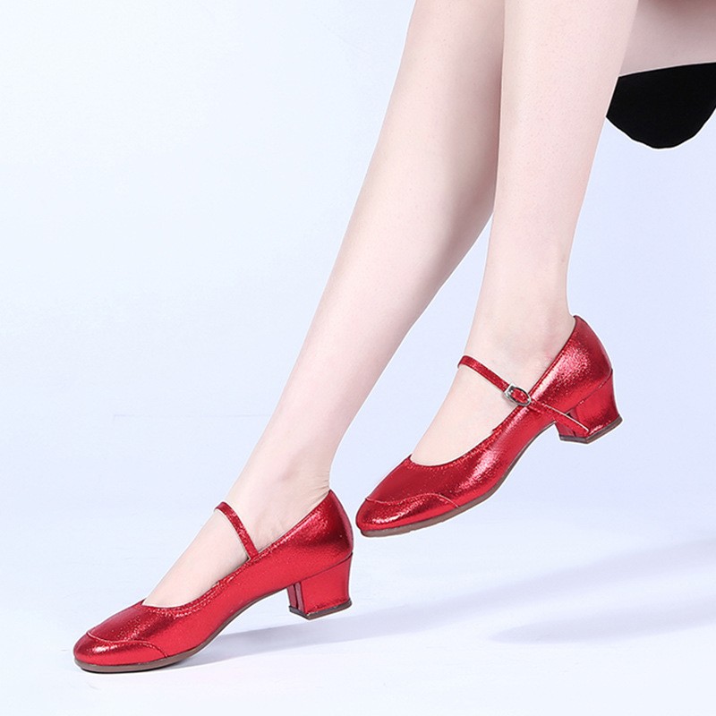 Picture of Summer New Dance Shoes Women's Modern Square Dance Shoes Dance Shoes Soft Sole Manufacturer Wholesale Cross-Border Products 2025