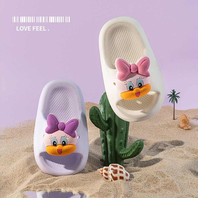 Children's Slippers Summer New Wholesale Lightweight Waterproof Baby Sandals Household Four Seasons Bathroom Slippers Wear-resistant Slippers