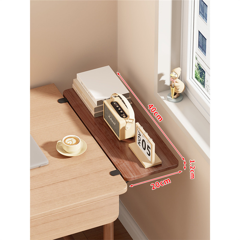 Picture of Desktop extension board, punching-free gap extension, expansion, computer desk hand rest, folding, lengthening, and widening panel