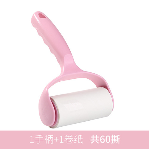 Picture of Household Clothes Lint Remover Hand-Tearable Dust Paper Roller Lint Remover Dust Brush Sticky Lint Roller Pet Hair Lint Remover