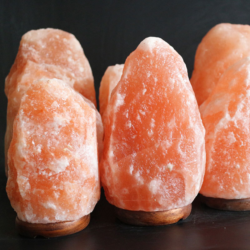 Picture of Himalayan salt lamp crystal salt lamp bedside salt lamp salt crystal lamp natural salt lamp rose salt lamp a variety of specifications