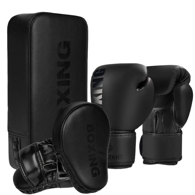 Picture of Boxing gloves combination set hand target foot target adult children's sanda fighting boxing glove training equipment for men and women