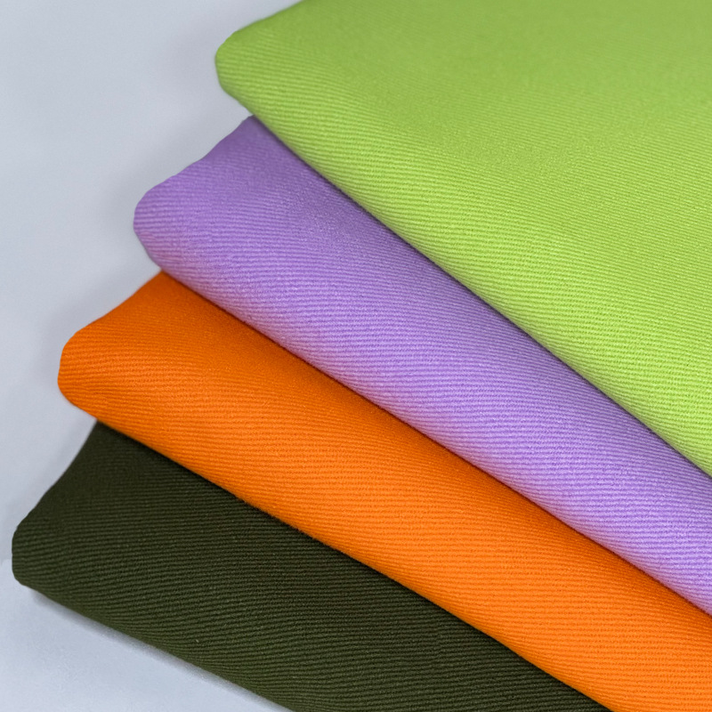Picture of in stock cotton yarn card 10*10 full process thickened twill fabric overalls casual clothing luggage shoes and hats fabric
