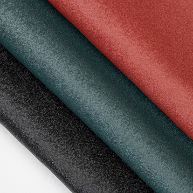 Factory in stock Top Layer Cowhide Plain Fine Grain Needle Pattern Genuine Leather Card Bag Mobile Phone Case Protective Case Bag Leather Leather Material