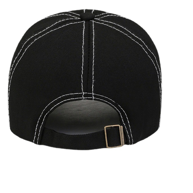 Men's Baseball Cap Simple Version Spring and Summer Style Personalized Trendyy Korean Style Embroidered Eagle Hat Youth Versatile Peaked Cap