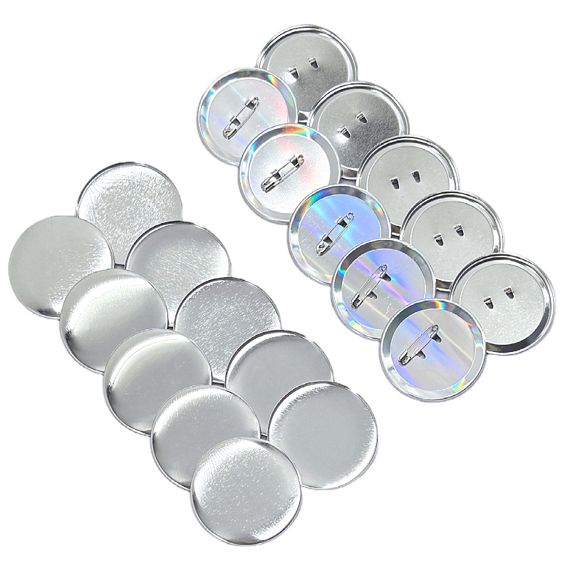 Picture of Manual Badges, Homemade Laser Bar Materials, Handicrafts, Tinplate Metal Souvenirs, Blank Badge Supplies
