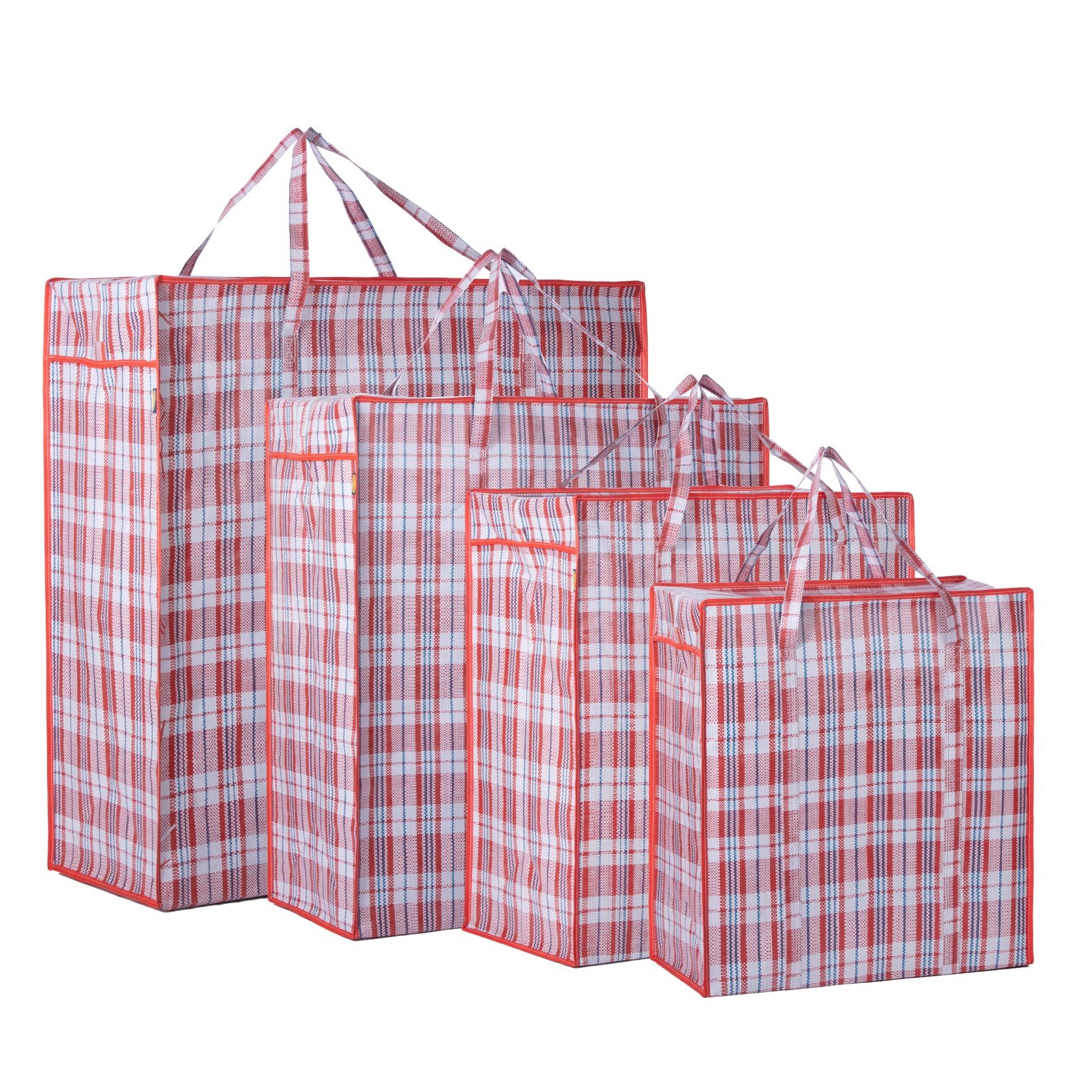 Cross-border PP Woven Bag Thickened Moving Bag Large Quilt Storage Bag for Moving Student Luggage Packing Bag