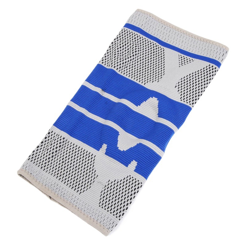 Silicone Knee Pad Knitted Patella Basketball Knee Pad Men's Running Fitness Cycling Sports Protector Outdoor Silicone Knee Pad
