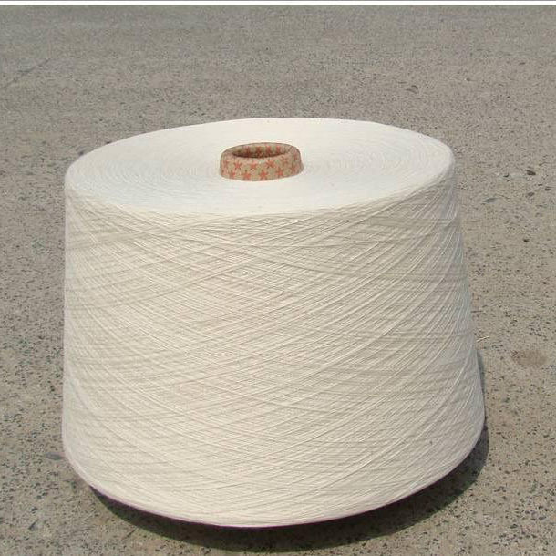 Picture of 21NM/1 raw white acrylic yarn 21 single-strand solid dyed acrylic yarn Hengtai factory stock