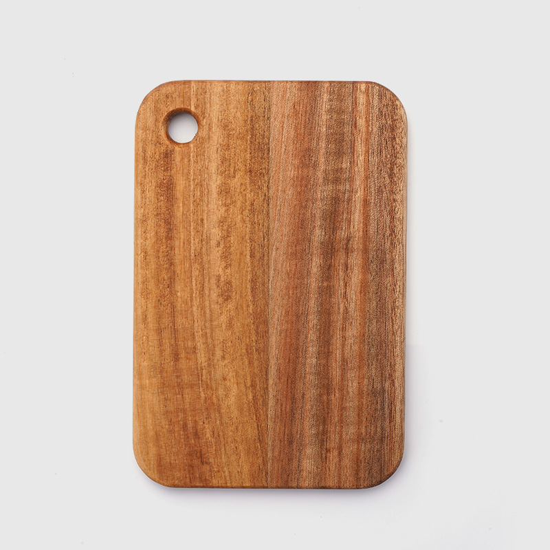 Picture of Acacia Wood Chopping Board Lunch Box Special Camping Picnic Fruit Cutting Board Pad Board Portable Japanese Cutting Board Camping Supplies