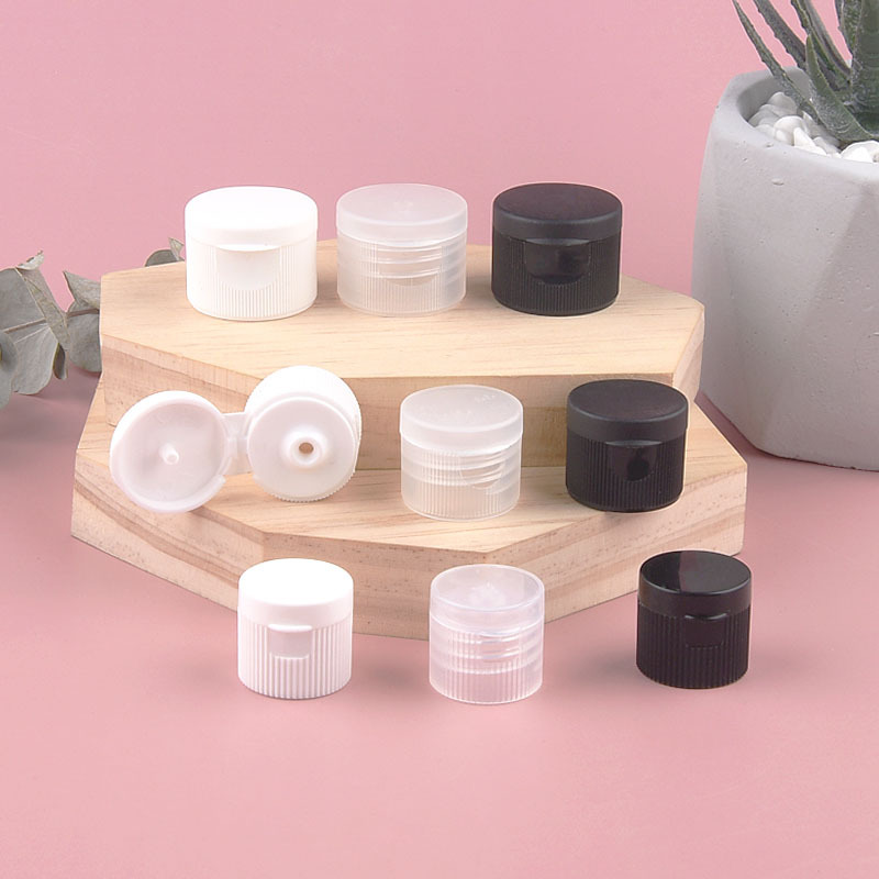 Picture of 18R20 Caliber 24 Teeth Separate Head Plastic Flip Cover Screw Cap Aluminum Cap Lotion Pump Oil Pump Spiral Pump Spray Head