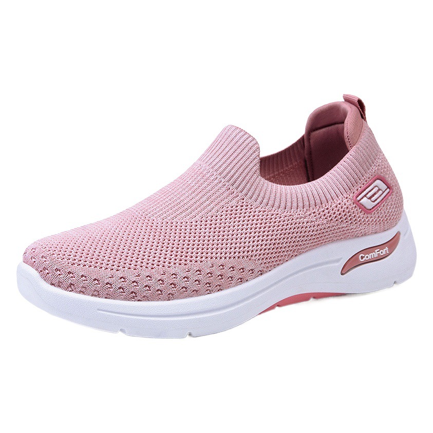 Shoes for Women New Women's Shoes for the Elderly Wholesale Slip-On Mom's Shoes Comfortable Gift Shoes Fashionable Casual Shoes for Women