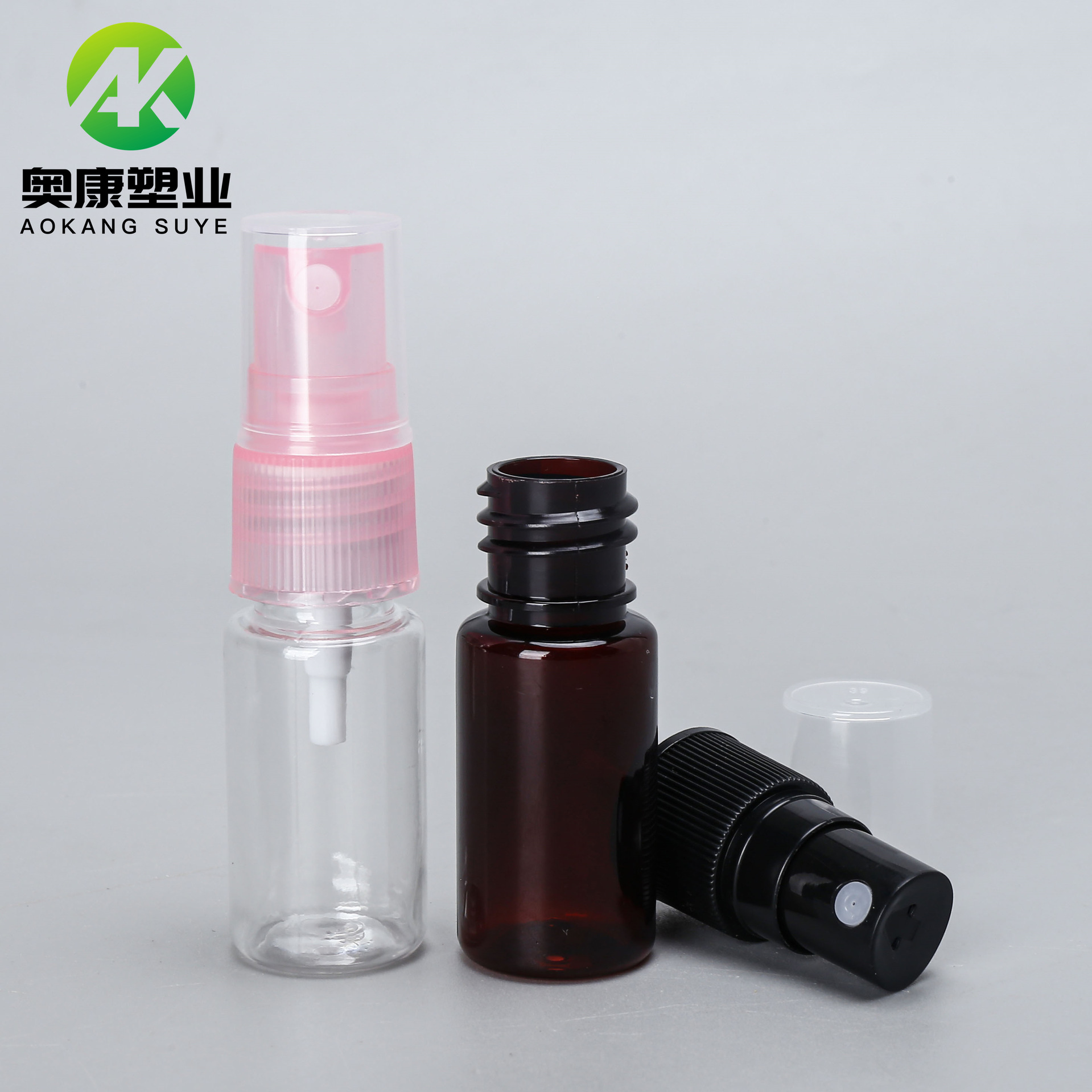 Picture of Manufacturer's Spot 15ml Spray Bottle Plastic Pet Transparent Alcohol Cosmetic Spray Bottle 15ml Small Spray Bottle