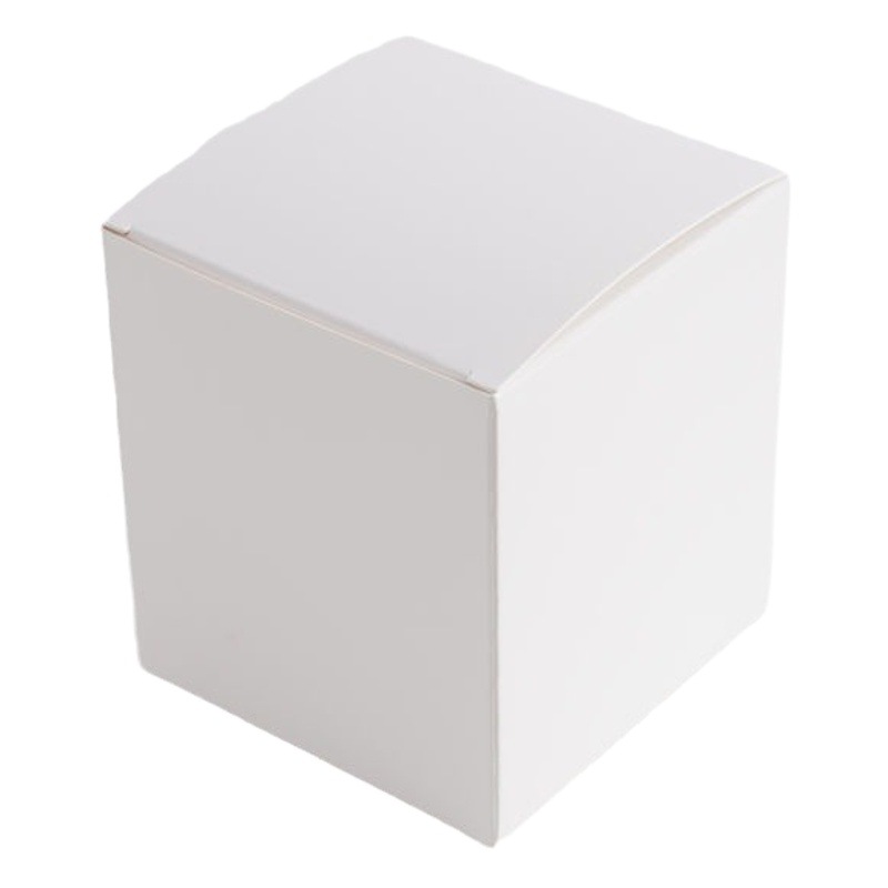 White Cardboard Box Blind Box Cosmetics Color Box Corrugated Box Packaging Box Custom Logo Small Batch Can Be Printed with Logo