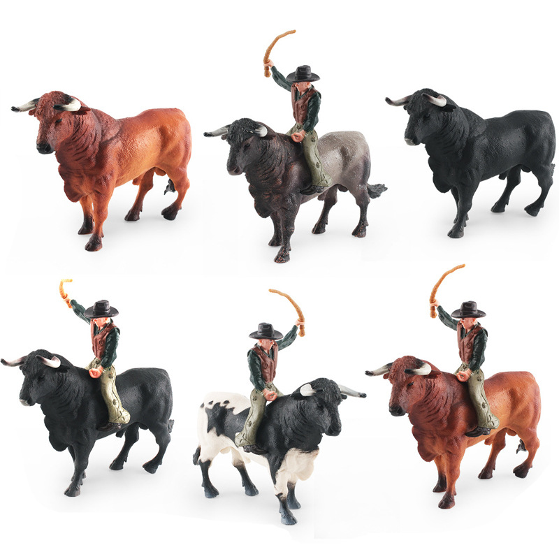 Cross-border simulation Spanish bullfight suit model North African bull trainer Knight decoration static ornament toy