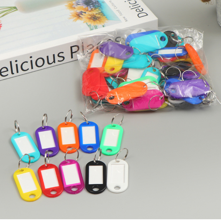 Picture of Plastic key card tourist scenic spot hotel office luggage storage card foot bath hand card luggage tag
