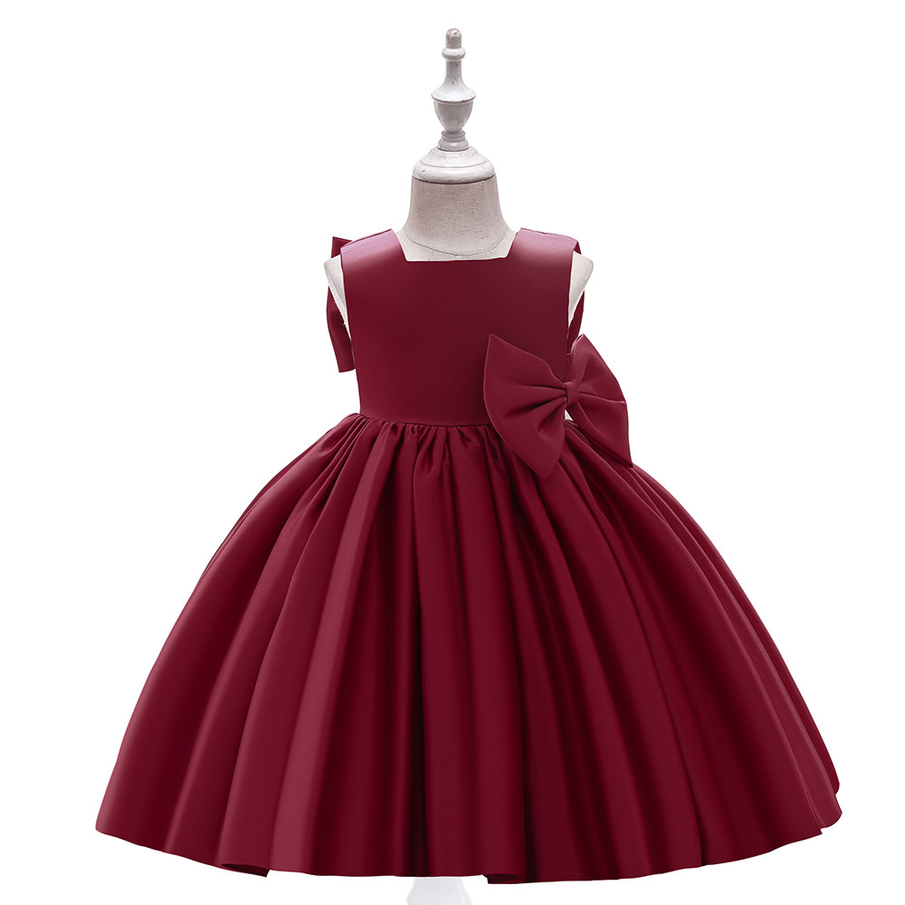 Picture of Children's Princess Dress Baby Childhood Dress Birthday Stylish Host Piano Costume Little Girl Princess Dress