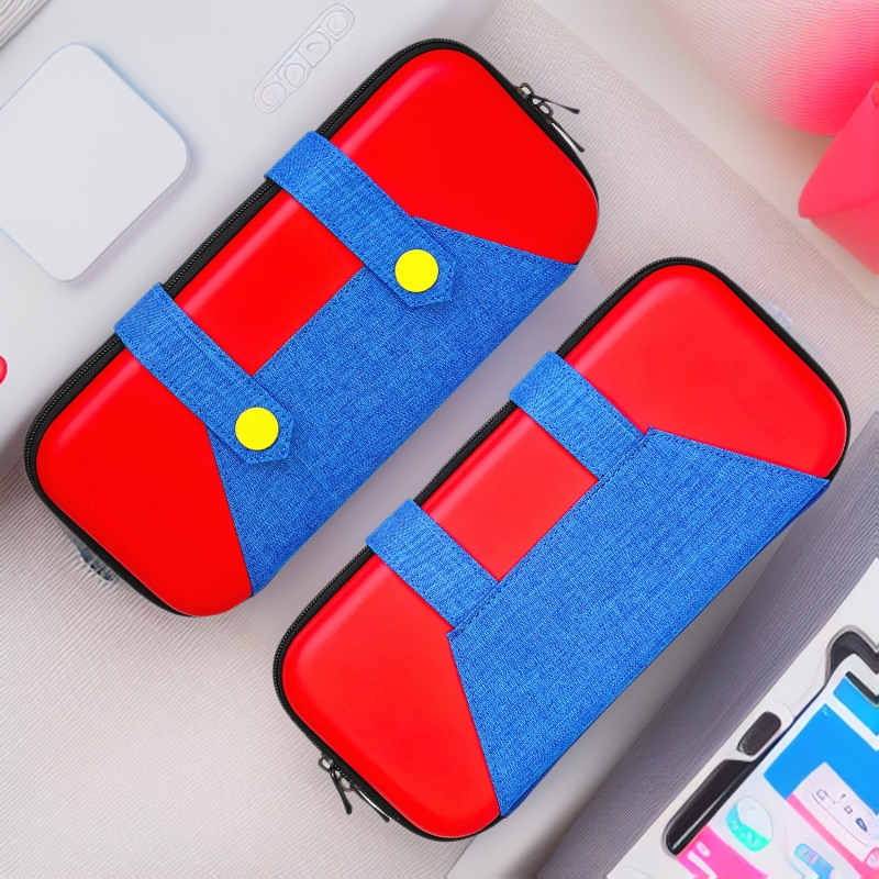 Suitable for Nintendo Ns Mario Red Large Bag Red Eva Packaging Box Red Switch2 Cosmetics Bag
