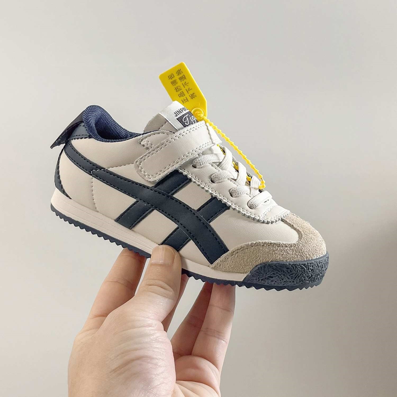 Genuine Leather Children's Forrest Gump Shoes 2025 New Spring and Autumn Boys' sneaker Soft Sole Non-slip Girls' Lightweight Sneakers