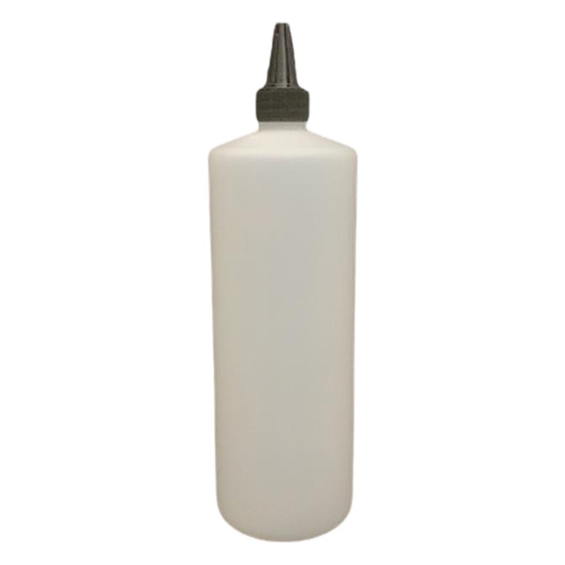 Manufacturer Wholesale Squeeze Tip Bottle Translucent Pe Liquid Dispensing Bottle Paint Bottle Color Mixing Bottle