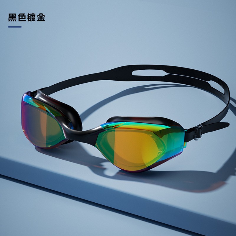 Picture of Amazon's New Adult Swimming Goggles for Myopia with Degree for Women Waterproof and Anti-Fog Swimming Goggles Essential Swimming Supplies Wholesale