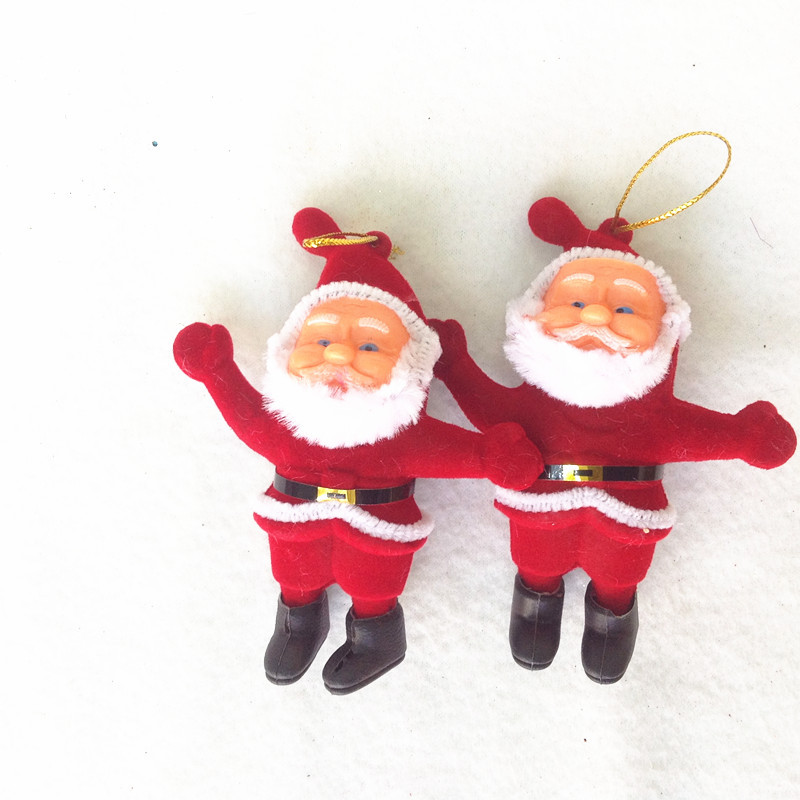 Picture of Christmas tree pendant accessories Santa Claus doll pendant Christmas doll pendant holiday gift