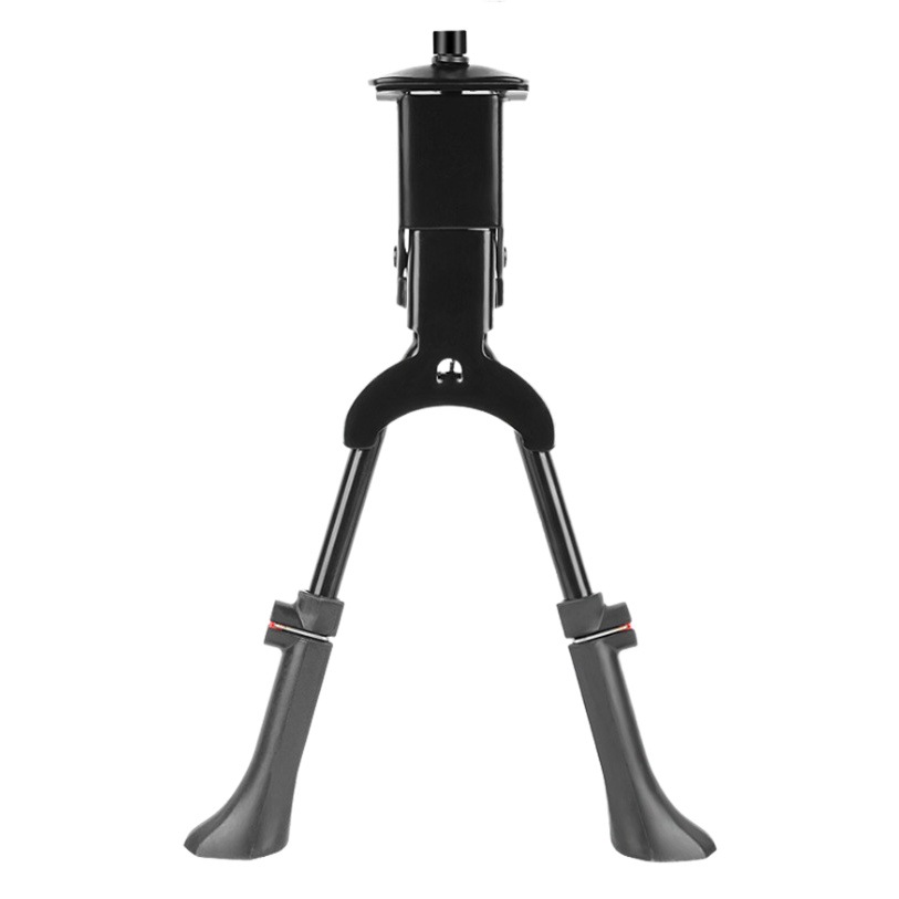 Bicycle Foot Support Mountain Bike Foot Support Bicycle Adjustable Middle Support Herringbone Retractable Parking Stand