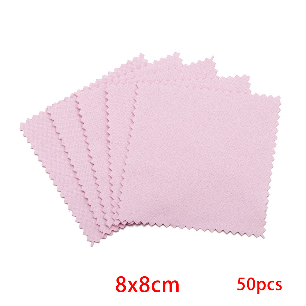 Picture of Jewelry Maintenance Square Marble Pattern Silver Wipe Double-sided Mirror Wipe Cloth Silver Gauze Suede Bright Silver Cloth