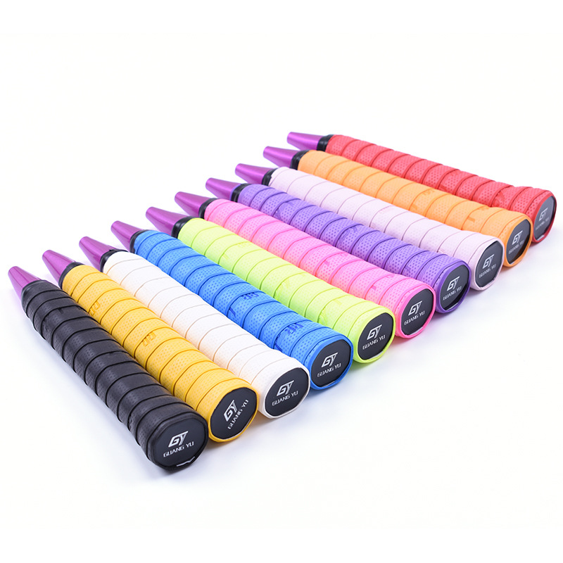 Picture of Guangyu Flat Embossed Badminton Hand Glue Dry Wear-Resistant Hand Glue Grip with Fishing Rod Handle Wrap with Non-Slip Sweat-Absorbent Band