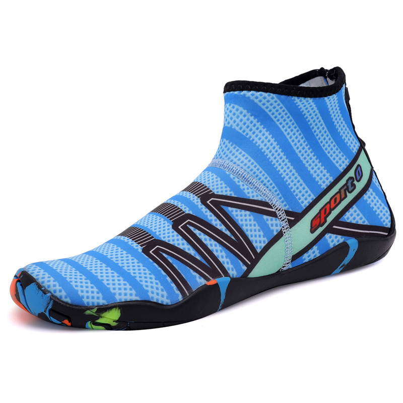 Picture of New High-Top Couple Fitness Sneakers Outdoor Beach Thick-Soled Swimming Shoes and Socks Sets Lazy Shoes Casual Shoes