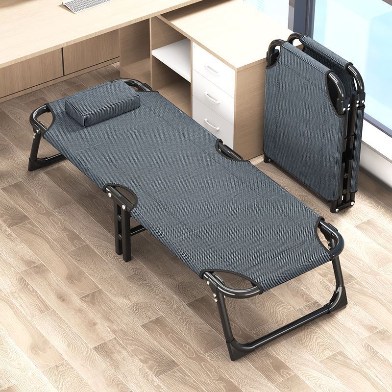 Simple nap office recliner adult escort camping single bed lunch break folding bed home multi-functional portable