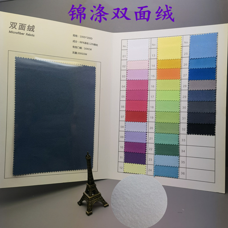 Picture of In stock wholesale Nylon polyester double-sided velvet microfiber fabric anti-static quick-drying non-slip glasses cleaning cloth floor mat cloth