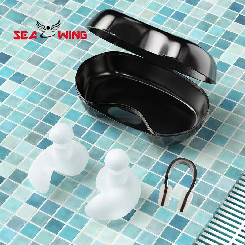 Picture of Adult Swimming Earplugs Professional Waterproof Silicone Soft Nose Clip Swimming Earplugs Training Equipment Earplugs Nose Clip Wholesale
