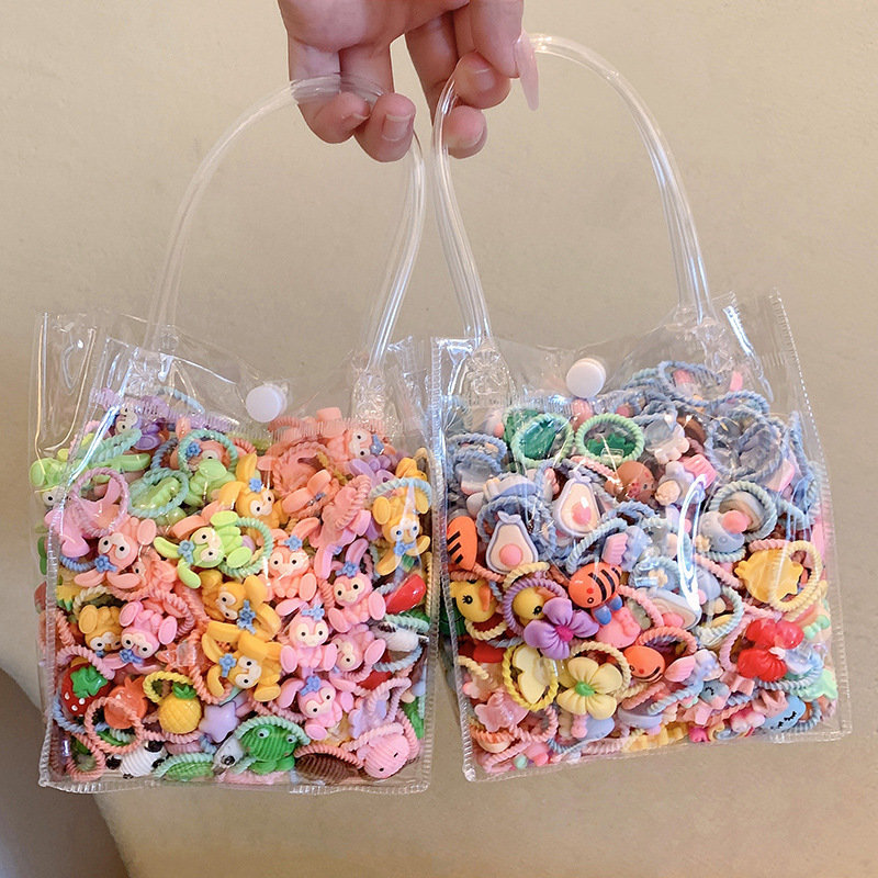 Picture of Children's rubber band does not hurt hair, good elasticity, Girl's rubber band, baby's hair rope, small size tie hair, hair ring, hair accessories