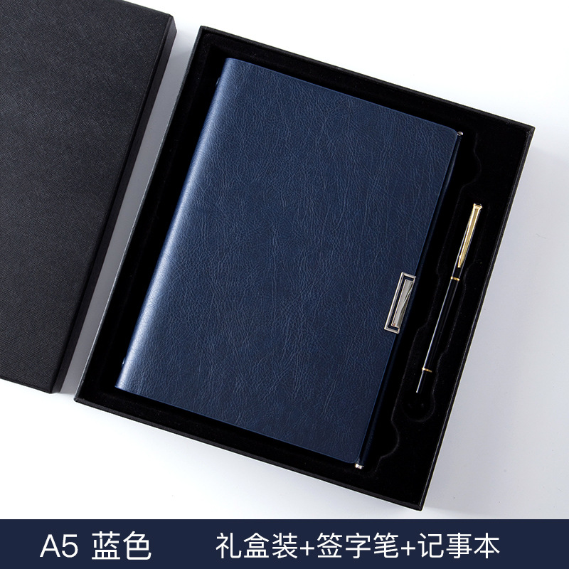 Picture of Creative loose-leaf notebook A5 personality diary simple meeting record book card business high-end notebook