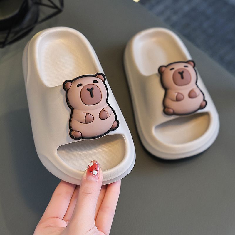 Children's Slippers EVA Women's Summer Indoor Home Non-slip Outer Wear Cute 2025 New Soft Bottom Kabi Bala