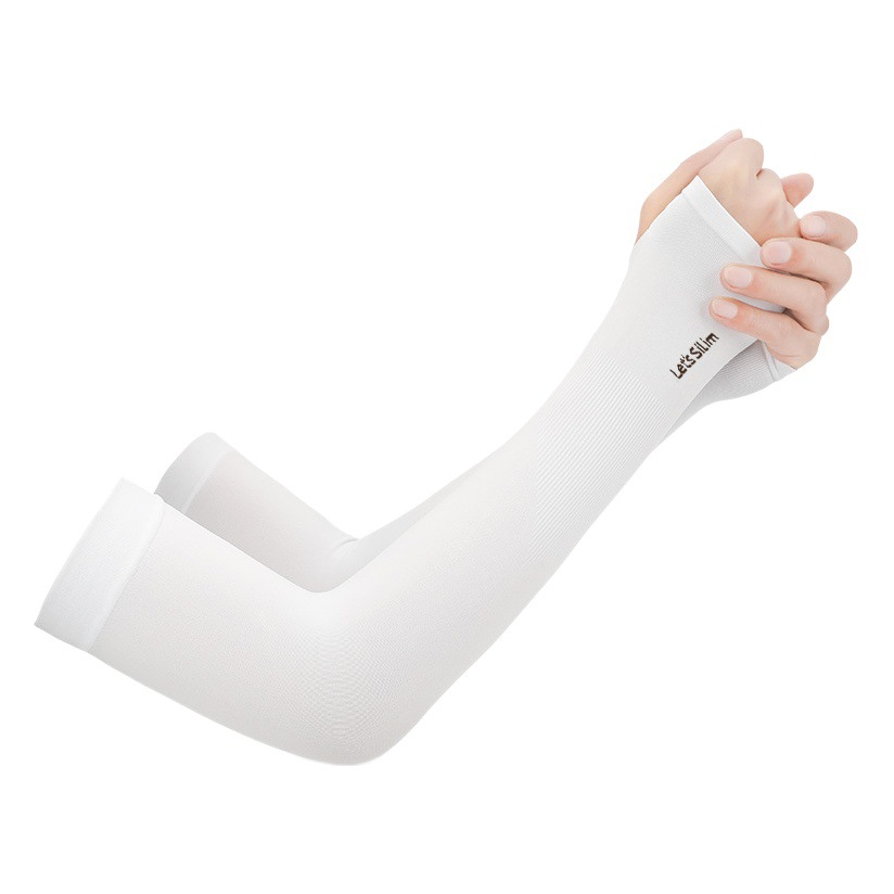 Summer ice silk sun protection oversleeve outdoor sports riding driving arm protection female breathable thin UV protection ice sleeves wholesale
