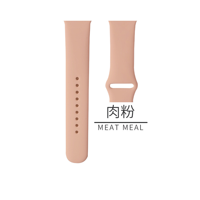 Picture of For AppleWatch Apple Silicone Strap iwatch1-9/SE Smart Watch Classic Sport Strap