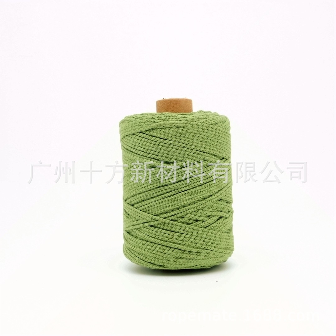 Picture of Wholesale color 1.5mm round strand yarn combed cotton thread crochet wool knitting handmade thread DIY cotton rope