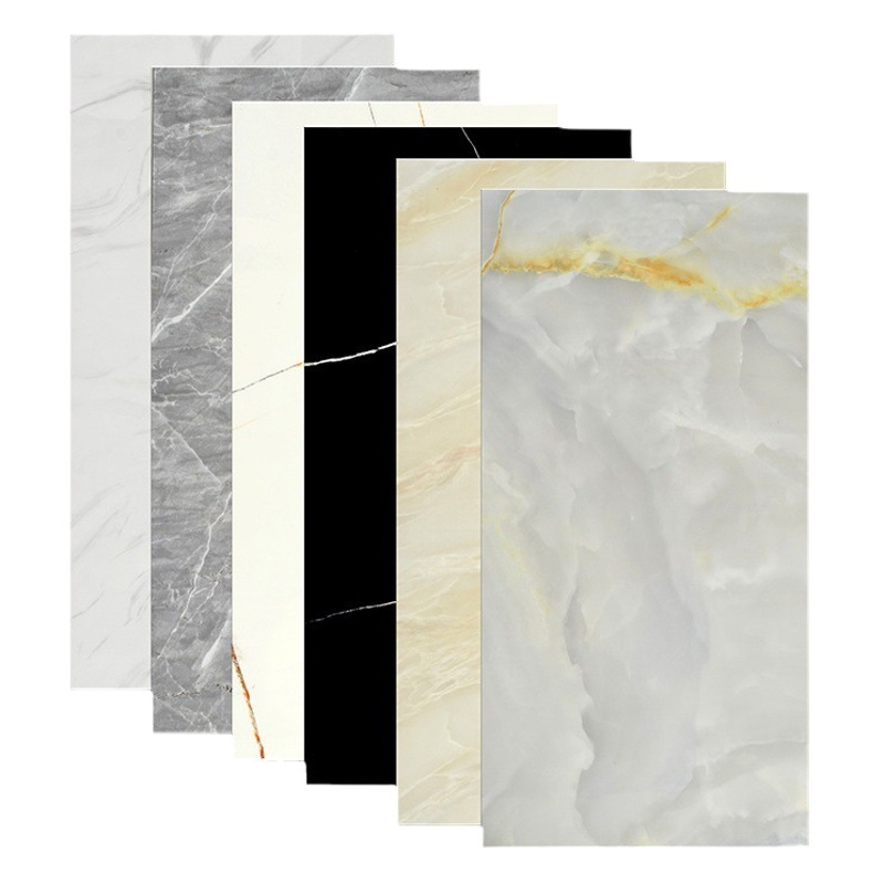 Cross-border manufacturers kitchen self-adhesive imitation ceramic tile wall stickers bathroom wall renovation ugly wallpaper waterproof and moisture-proof wallpaper