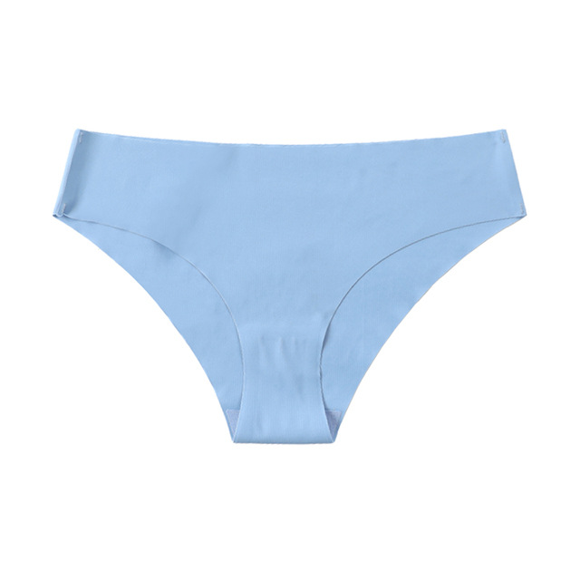 Picture of Cross-Border Seamless Ice Silk One-Piece Girls' Underwear European and American Large Size Pure Cotton Crotch Breathable Women's Briefs Wholesale