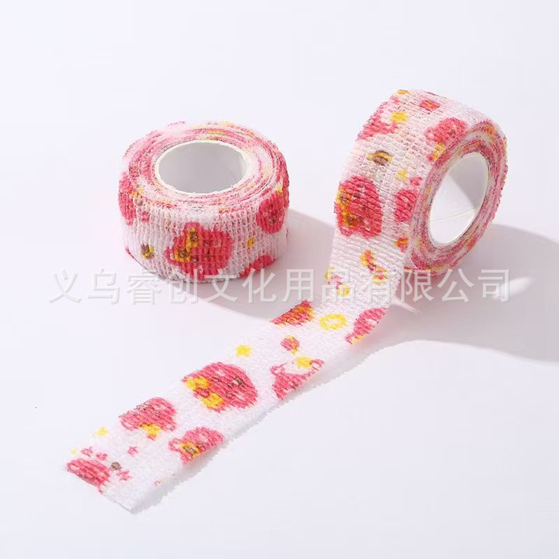 Picture of Cross-Border Bandage Anti-Wear and Anti-Cocoon Self-Adhesive Elastic Bandage Silent Bandage Finger Cot Student Writing Finger Protection Finger Bandage