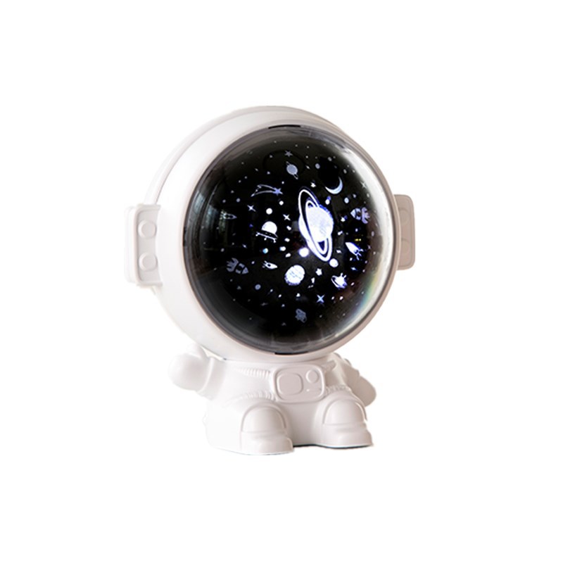 Picture of Creative astronaut starry light USB charging music sleeping projection atmosphere light astronaut starry night light