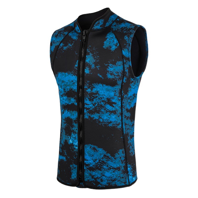 3mm Wetsuit Vest Men's Snorkeling Surfing Warm Fishing Deep Diving Snorkeling Jellyfish Suit Free Diving Vest