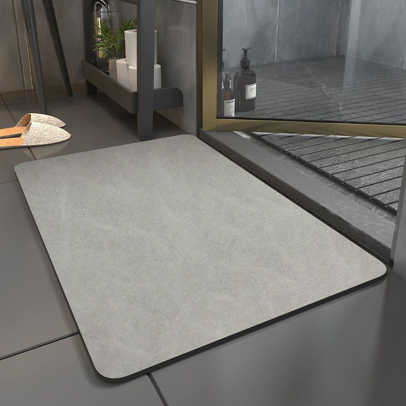 Picture of Bathroom Floor Mat Toilet Toilet Dirt-resistant Absorbent Non-slip Foot Mat Toilet Door Waterproof Erasable Quick-drying Carpet